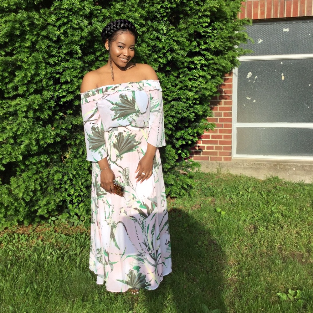 2 piece floral set